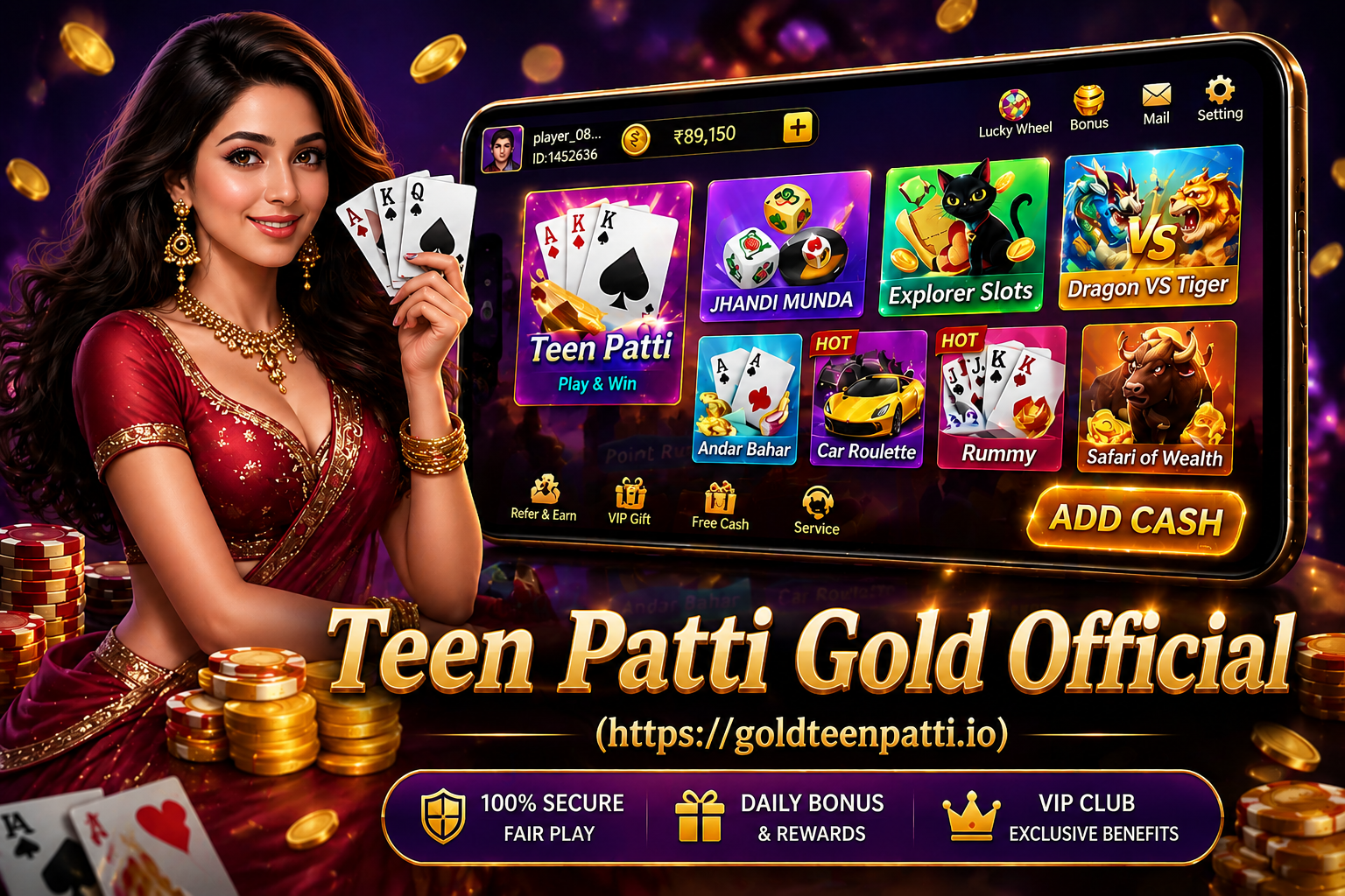 Teen Patti Gold Official